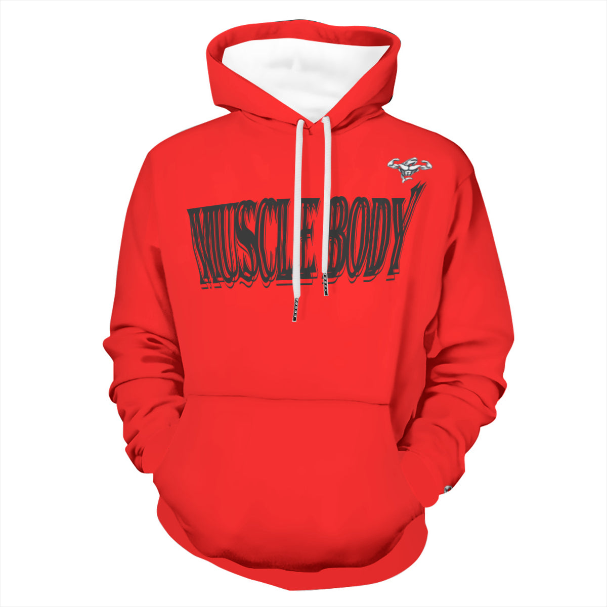 Men's Muscle Body Bodybuilder Hoodie