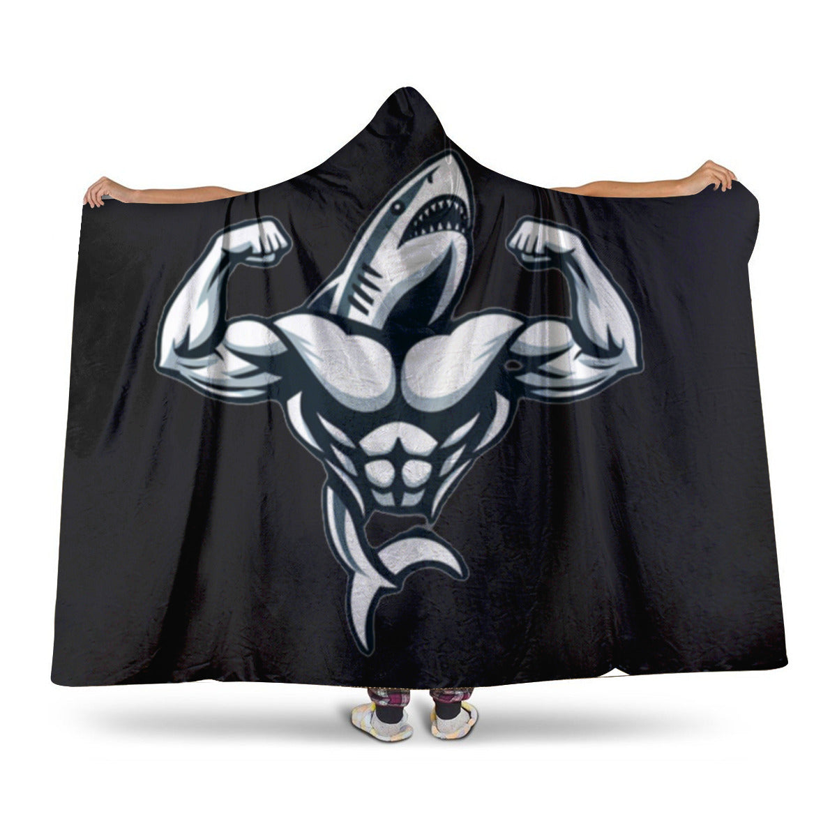 Muscle Body Adult Cap Blanket