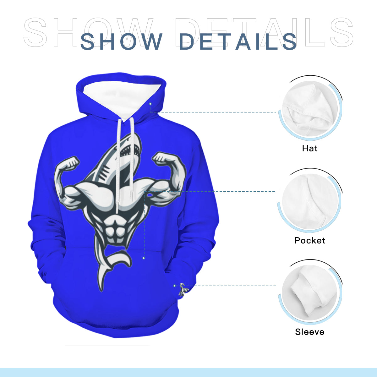 Muscle Body Men's Fleece Hoodie