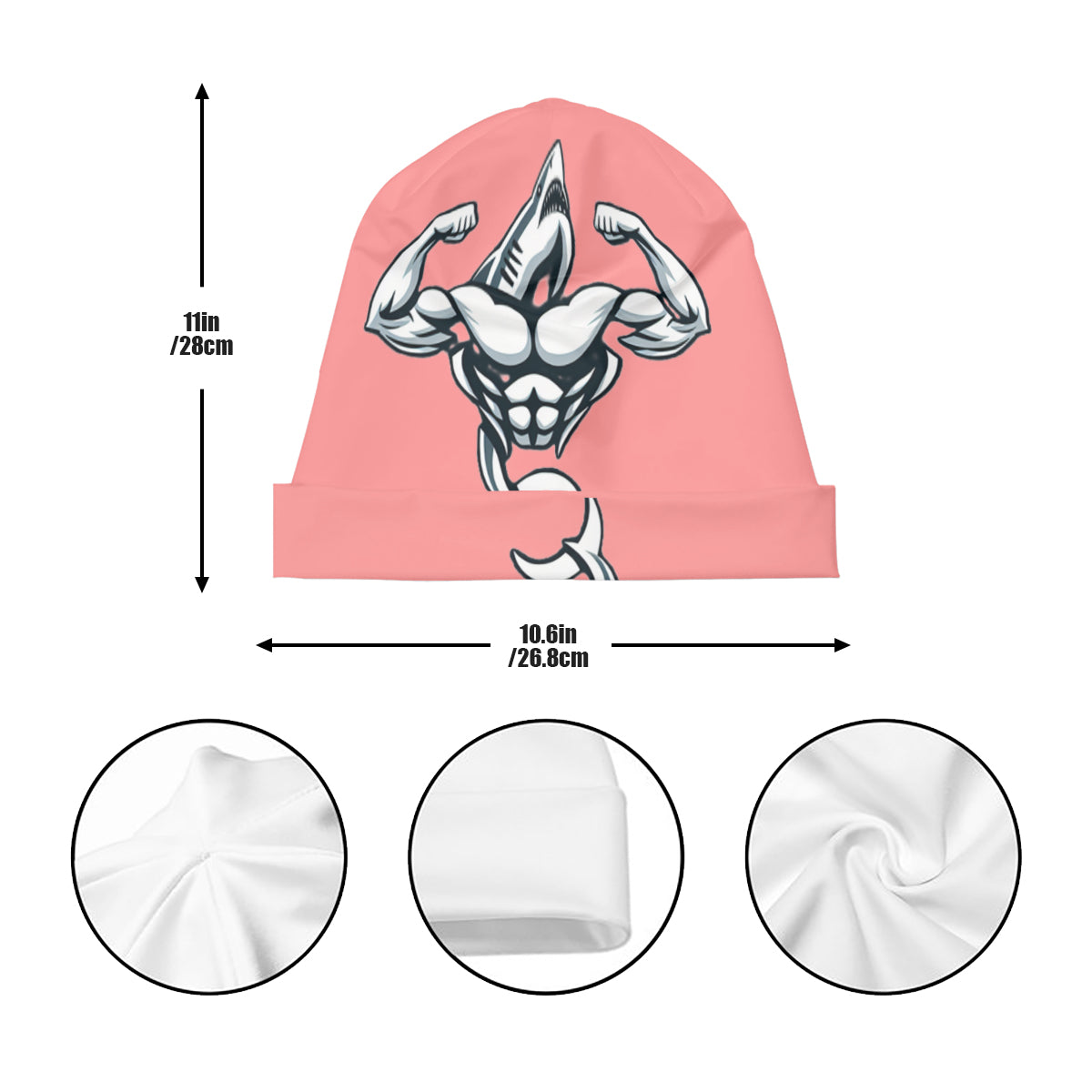 Muscle Body Skull Cap