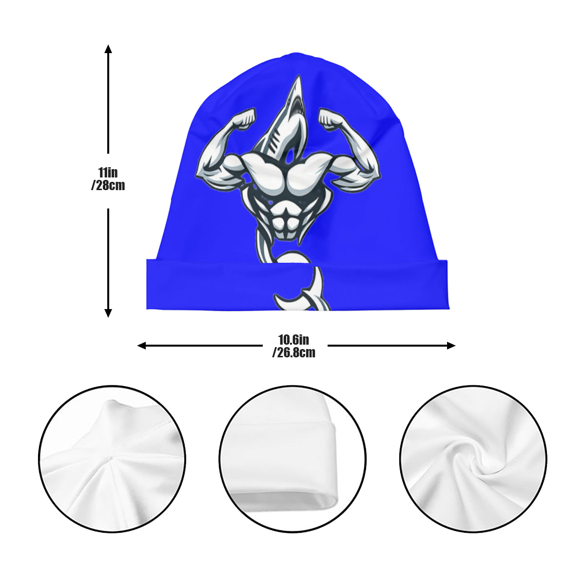 Muscle Body Skull Cap