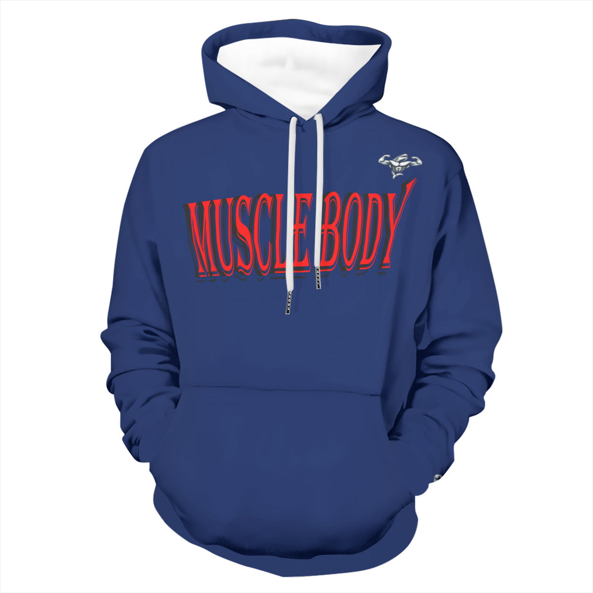 Men's Muscle Body Bodybuilder Hoodie