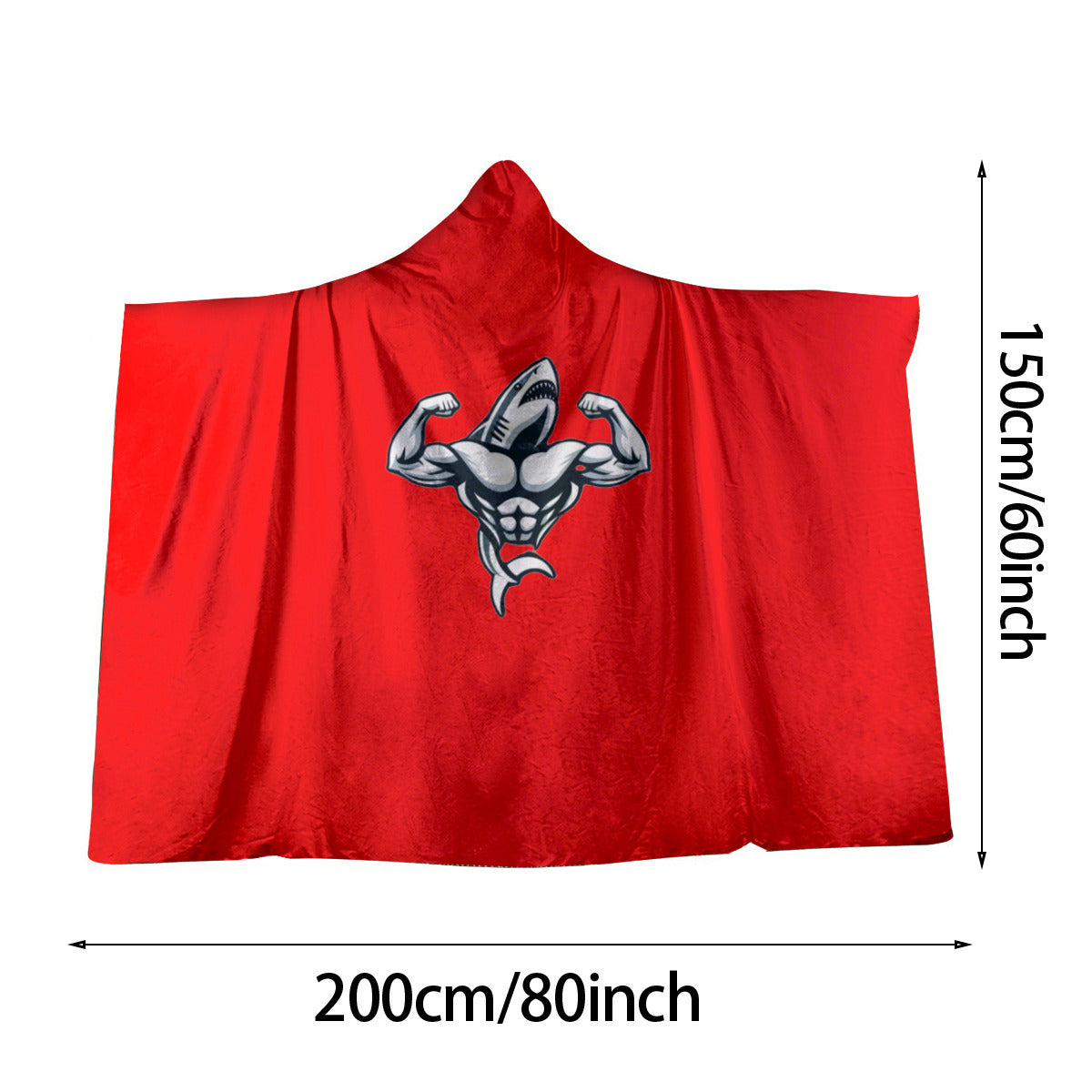 Muscle Body Adult Cap Blanket