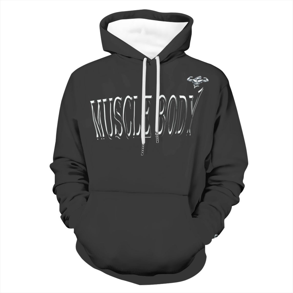 Men's Muscle Body Bodybuilder Hoodie