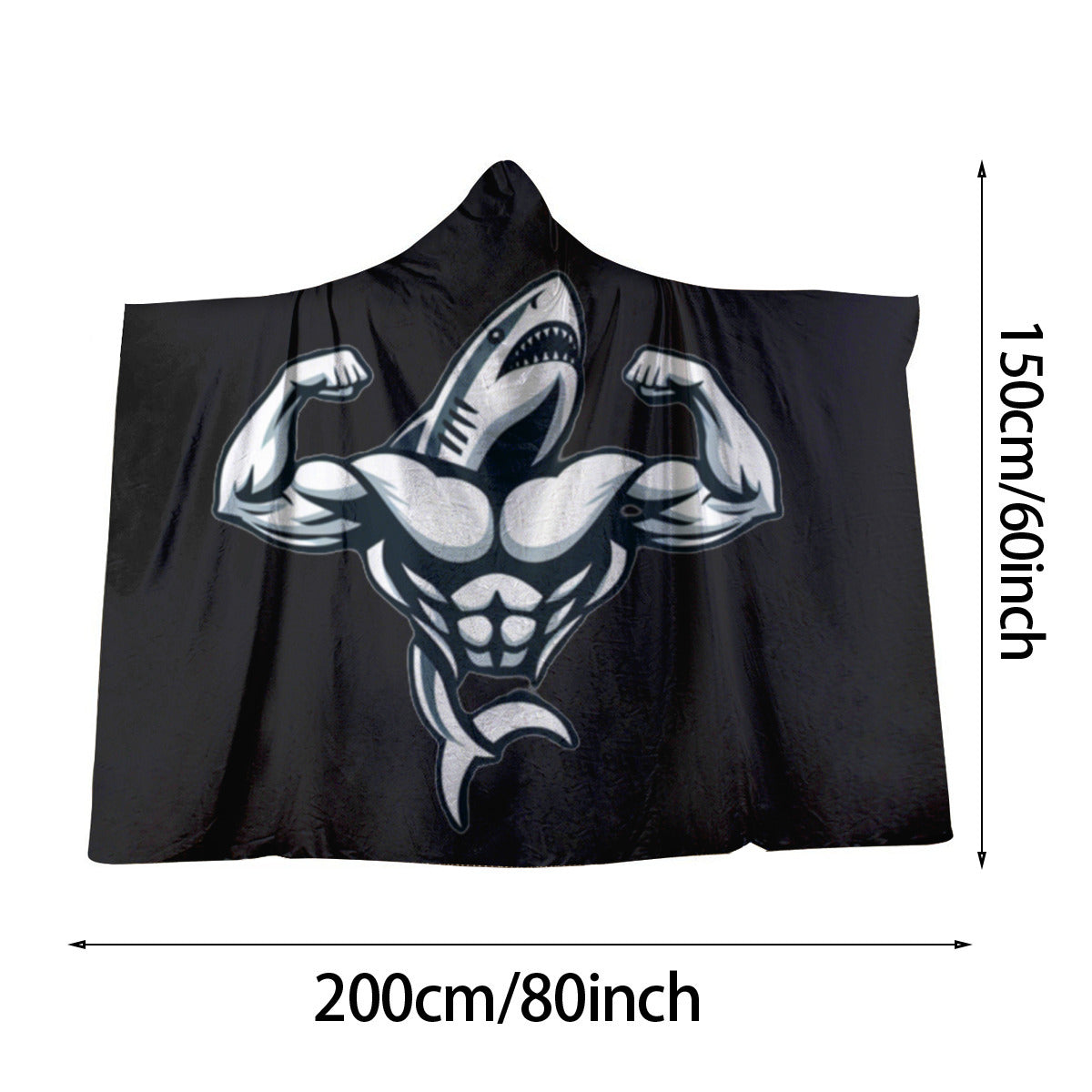 Muscle Body Adult Cap Blanket