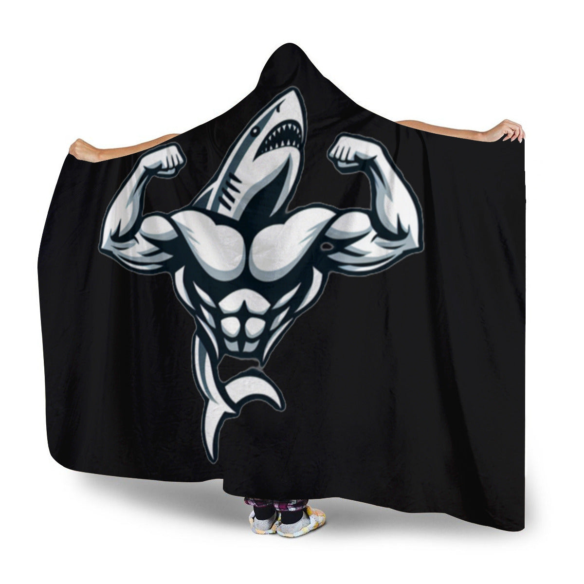 Muscle Body Adult Cap Blanket