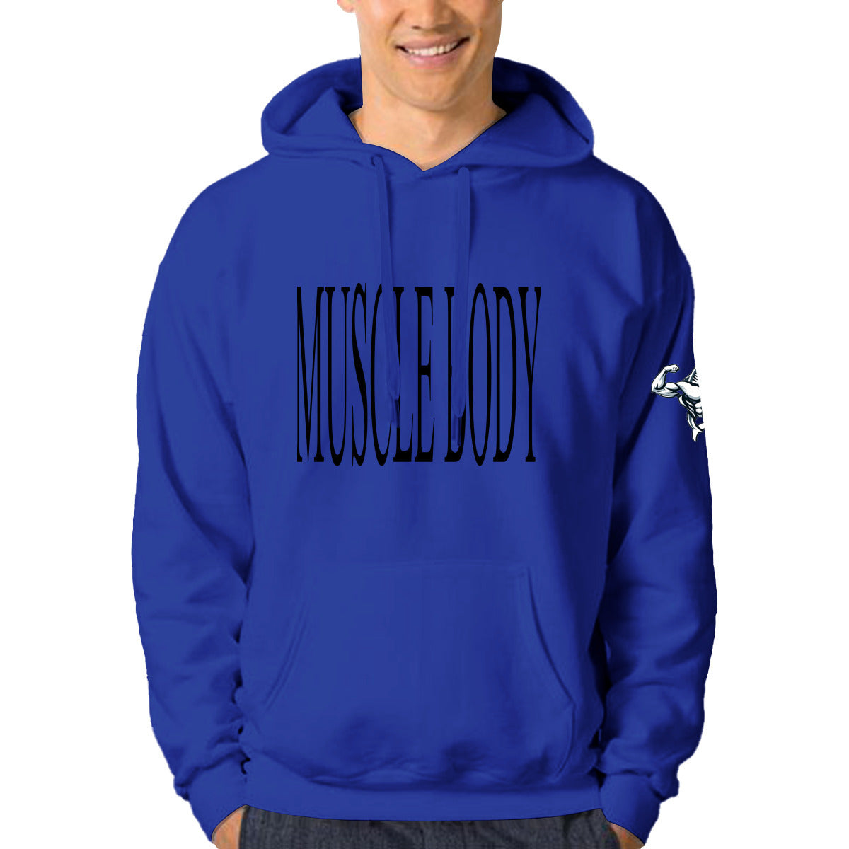 Men's Muscle Body Hoodie