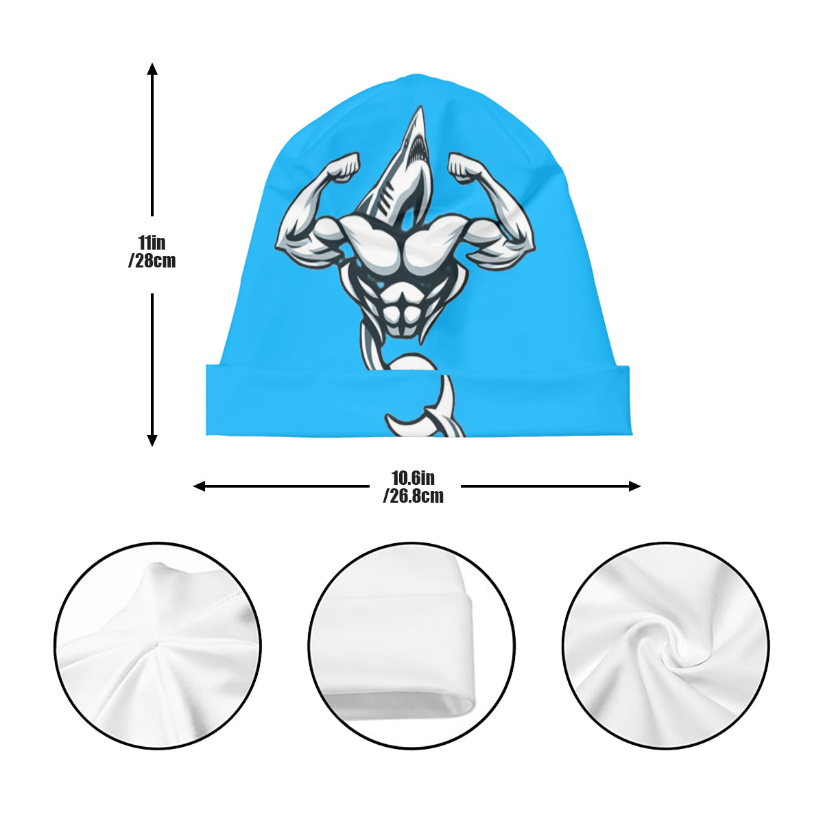 Muscle Body Skull Cap